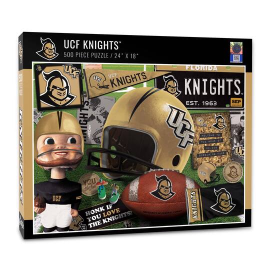 College Team Retro Series 500 Piece Puzzle By Youthefan in Central Florida Knights | 18" x 24" | Michaels®
